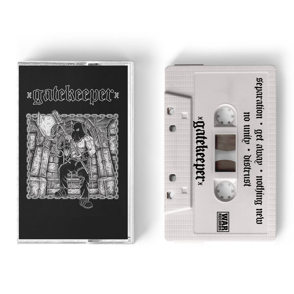 XGATEKEEPERX - S/T WHITE CASSETTE – WAR RECORDS