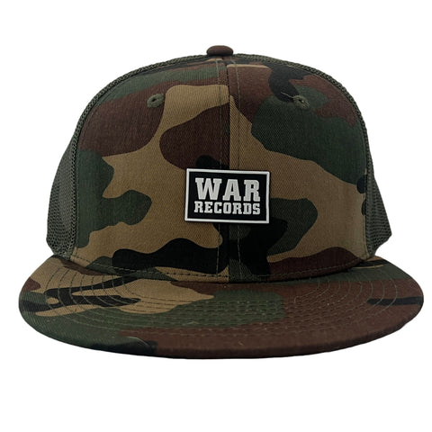 WAR RECORDS - SMALL PATCH MESH BACK SNAPBACK (CAMO)