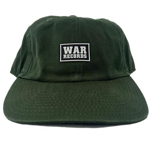 WAR RECORDS - SMALL PATCH DAD HAT (GREEN)