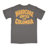 HARDCORE FOR COLOMBIA BENEFIT TEE (PEPPER)