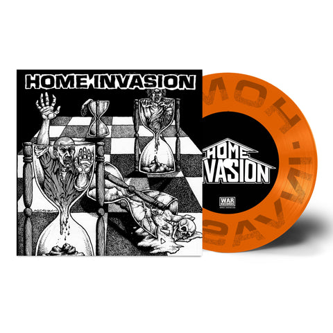 HOME INVASION - S/T 7" ORANGE WAR RECORDS EXCLUSIVE (OUT OF 200)