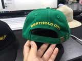 BERTHOLD CITY - CUSTOM EMBROIDERED BUCKLE BACK HAT (GREEN)