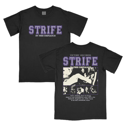 STRIFE - IN THIS DEFIANCE TEE PREORDER (BLACK)
