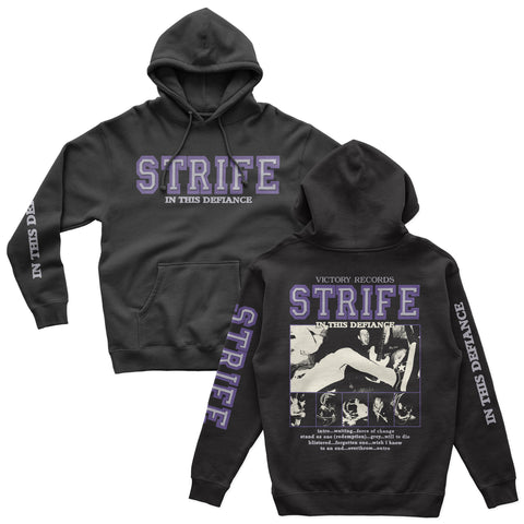 STRIFE - IN THIS DEFIANCE HOODY PREORDER (BLACK)