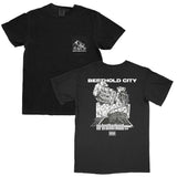 BERTHOLD CITY - NO BROTHERHOOD BLACK POCKET TEE (PREORDER)
