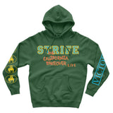 STRIFE - CALIFORNIA TAKEOVER FOREST GREEN HOODY