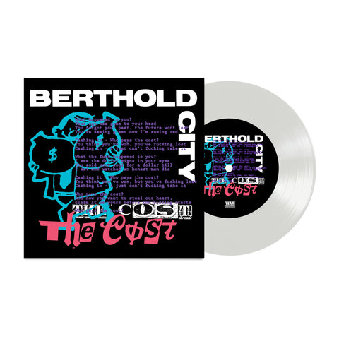 BERTHOLD CITY -  "THE COST" CLEAR LATHE CUT 7" (OUT OF 50)
