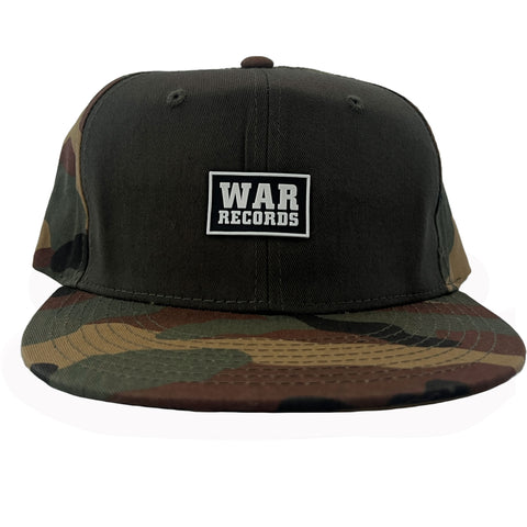 WAR RECORDS - SMALL PATCH SNAPBACK (CAMO)