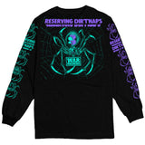 RESERVING DIRTNAPS - ANOTHER DISASTER PURPLE/TEAL LONGSLEEVE