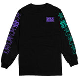 RESERVING DIRTNAPS - ANOTHER DISASTER PURPLE/TEAL LONGSLEEVE