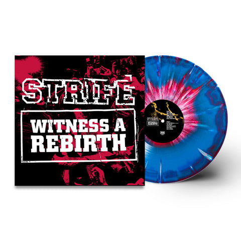 STRIFE - WITNESS A REBIRTH BLUE SWIRL (OUT OF 220)